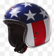 Motorcycle Helmets Open Face Full - Easy Rider png