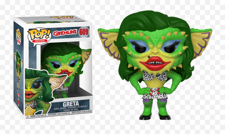 Gremlins 2 The New Batch - Greta Pop Vinyl Figure Greta Gremlins Funko Pop Png,Gremlin Png