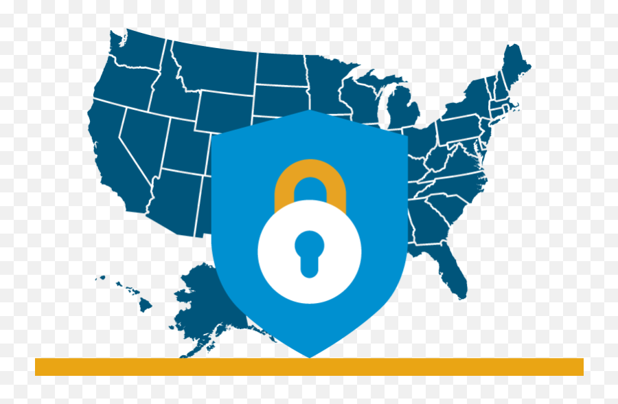 State Data Privacy Compliance Carr Riggs U0026 Ingram Cpas - Vector Usa Map Png,Privacy Icon Png