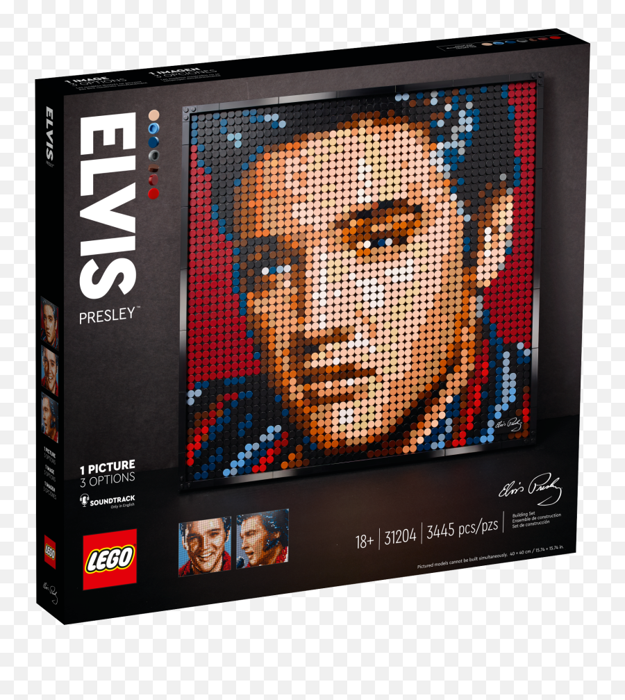Elvis Presley U201cthe Kingu201d 31204 Art Buy Online - Lego Art Elvis Presley Png,Elvis Buddy Icon