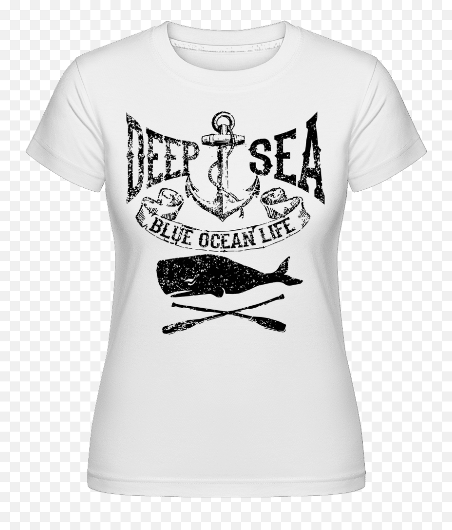 Deep Sea Ocean Icon Shirtinator Womenu0027s T - Shirt Shirtinator Printing Png,Ocean Icon