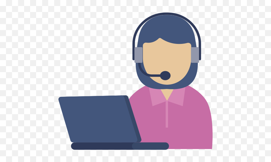 Customer Service Agent - Free Professions And Jobs Icons Customer Service Agent Icon Png,Insurance Agent Icon