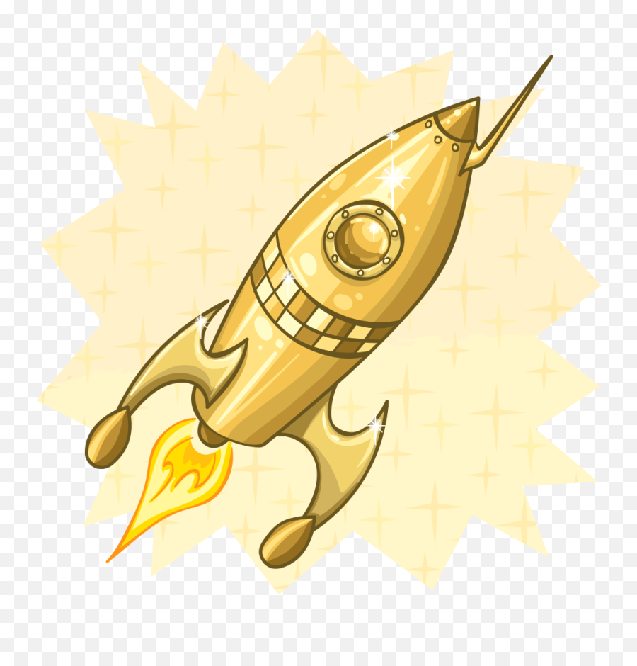 Golden Rocket Recognition Form - Rapid River Schools Golden Rocket Clipart Png,Rocket Clipart Png