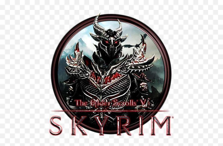 Elder Scrolls V Skyrim Dock Icon - Emblem Png,Skyrim Icon Png