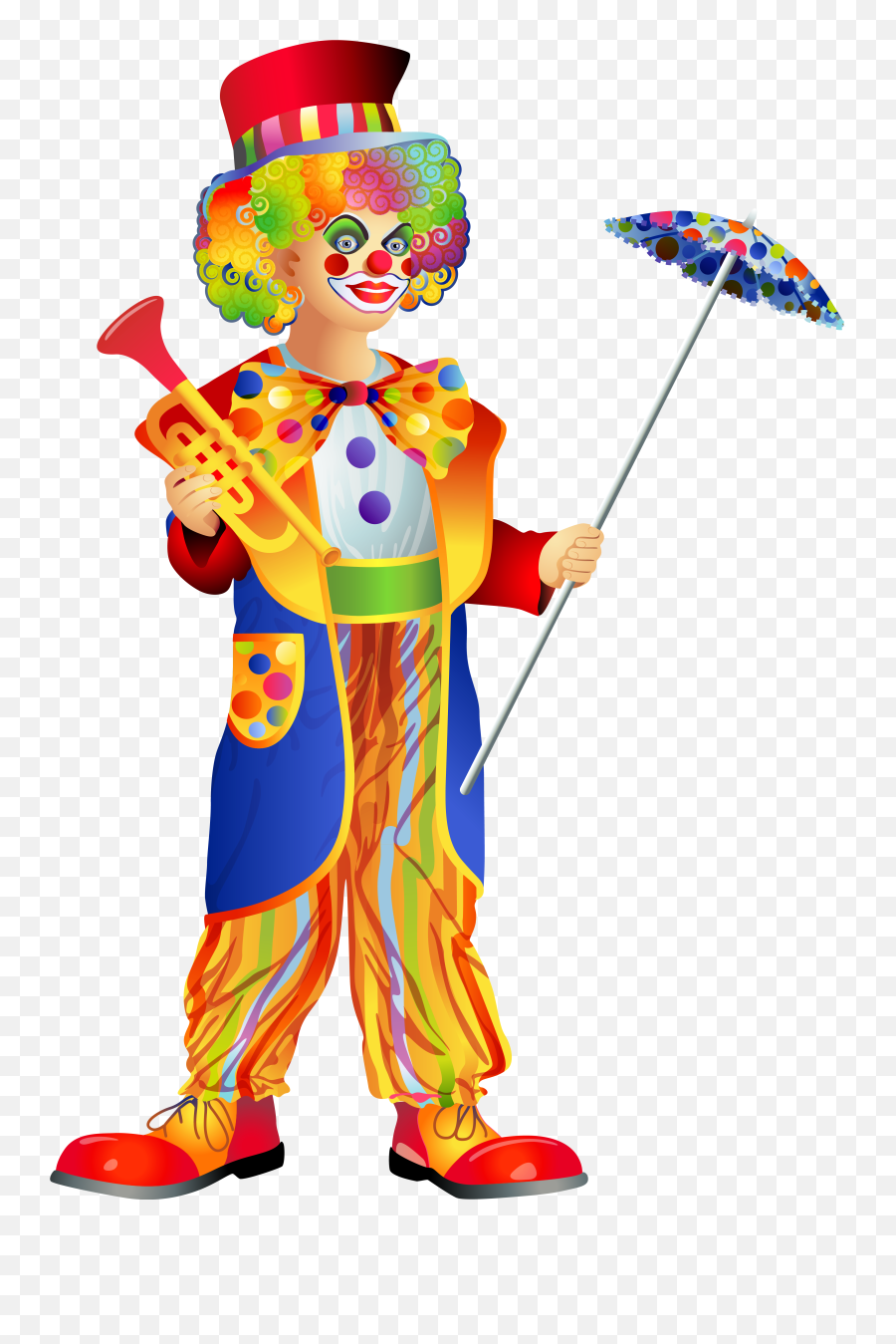 Clown Clip Art Image - Clipartix Clown Png,Clown Emoji Png