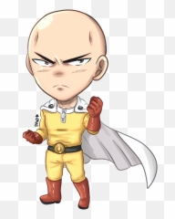 Download Saitama Chibi Png - Chibi Saitama Png Full Size Saitama Png,Saitama Transparent