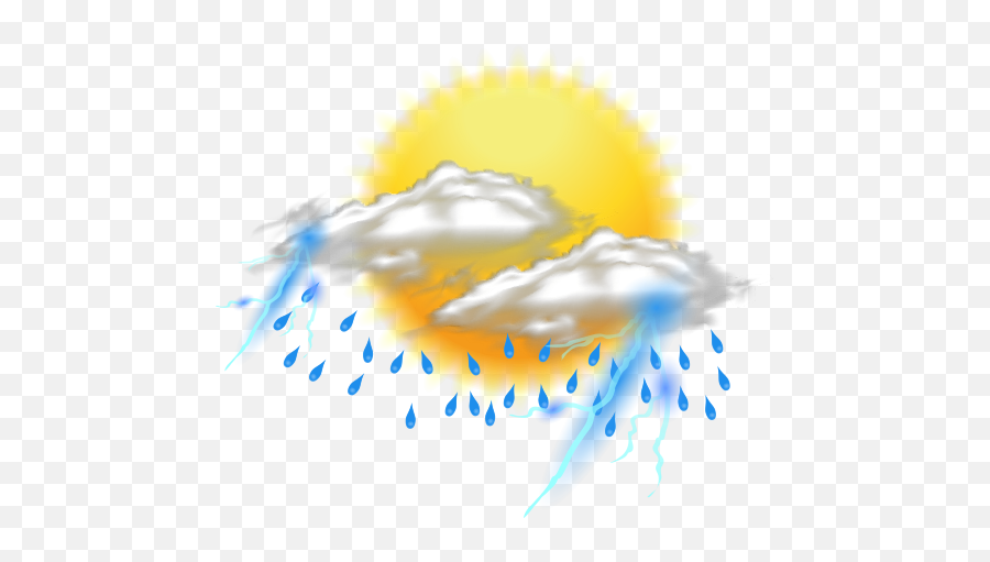 Advisory - Vertical Png,Scattered Thunderstorms Icon