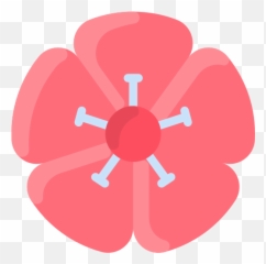Hibiscus - Free Nature Icons Dot Png,Hibiscus Icon