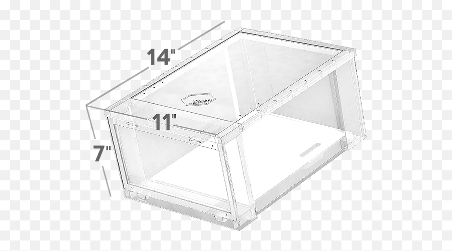 Tower Box Sneaker Storage System - Coffee Table Png,Transparent Box