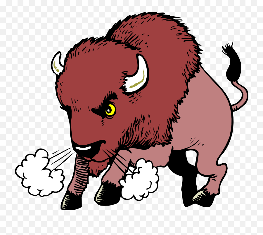 Mascot Vector Bison Transparent U0026 Png Clipart Free Download - Bison Cartoon Png,Bison Png