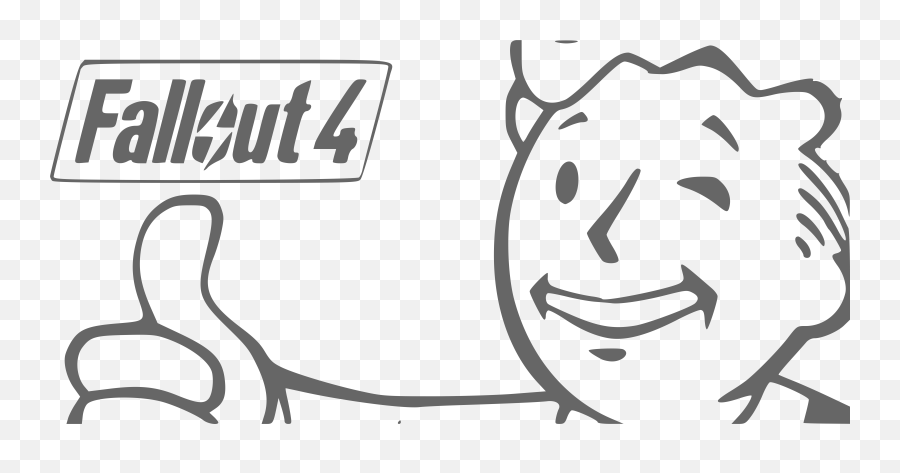 Fallout 4 Logo Traced - Fallout 4 Png,Fallout Logo