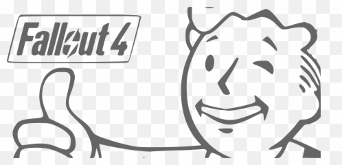 Fallout 4 Logo Traced - png