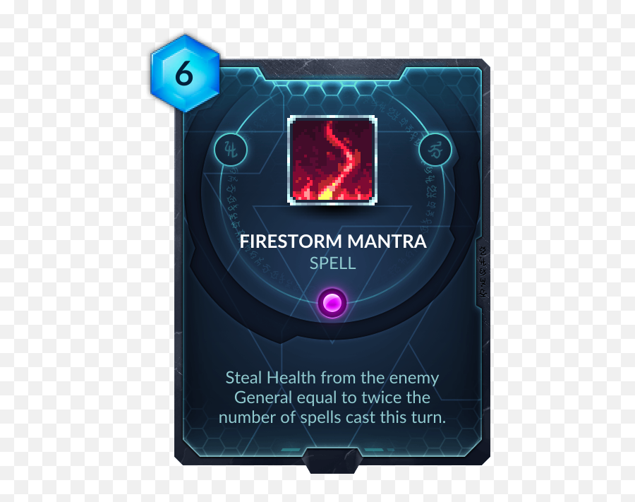 Firestorm Mantra - Duelyst Cards Png,Firestorm Png