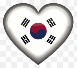 Emoji U2013 The Official Brand South Korean Flag Heart - Korean Flag South Emoji Png,Korean Flag Png
