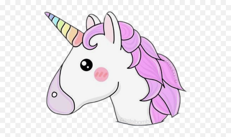 Unicorn Emoji Clipart Eating - Unicorn Png,Rainbow Emoji Png