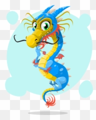 Chinese Dragon Clipart Free Image - Dragon With Mustache png