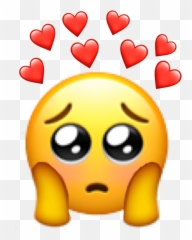 Freetoedit Cute Blushing Emoji Baby - Sad png