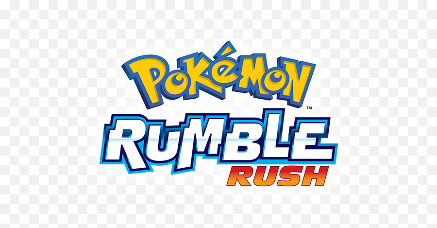 Pokémon Rumble Rush Pokemonrumblecom Png Pokemon Logo Font