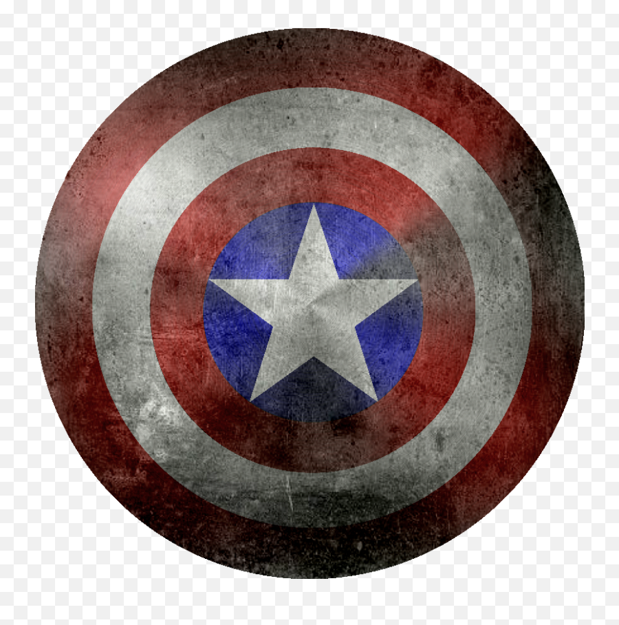 Battle Damaged Captain America Shield - Captain America Shield Battle Damage Png,Captain America Shield Png