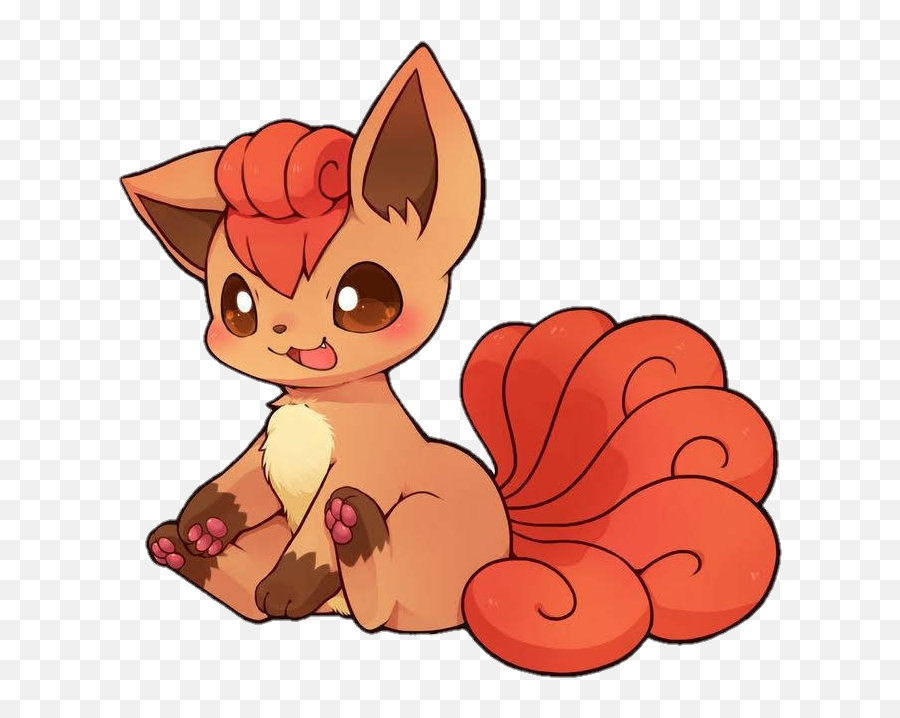 Pokemon Vulpix Fire Fox - Vulpix Fan Art Png,Vulpix Png