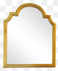 Vintage Italian Regency Style Gold Mirror - Picture Frame png