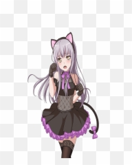 My First Pair Of Cat Ears Transparent - Yukina Minato png