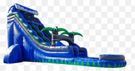 Inflatable Single Lane Water Slide - Inflatable Png,Bounce House Png