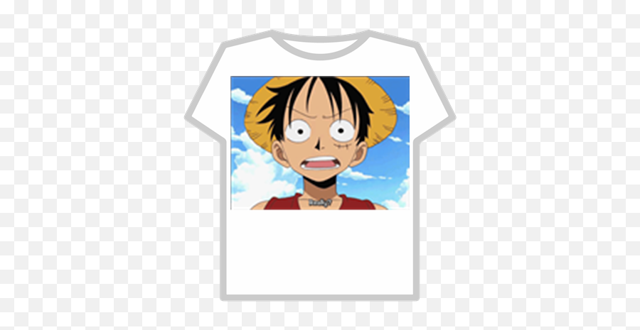 One Piece Roblox shirt  Luffy from One Piece. Download this