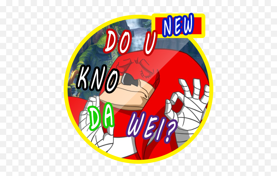 Do You Know The Way Ugandan Knuckles Wallpaper U2013 Apps Bei - Clip Art Png,Ugandan Knuckles Transparent