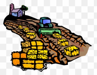 Crops Clipart Tractor - Png Download Full Size Clipart Clip Art,Crops Png