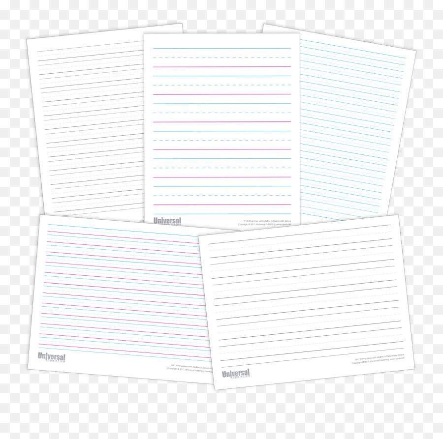 Lined Handwriting Paper - Universal Publishing Blog Document Png,Lined Paper Png