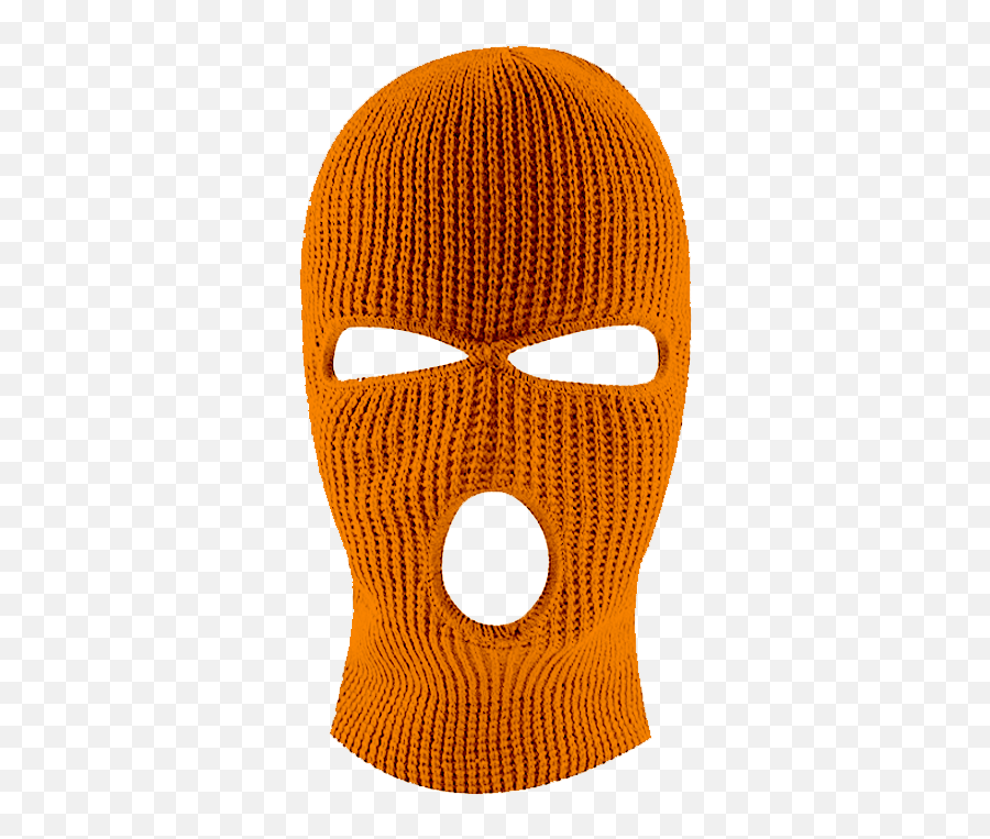 Download Hd Image Of Orange Goût Exquis Ski Mask - Balaclava Yellow Ski Mask Png,Ski Mask Transparent