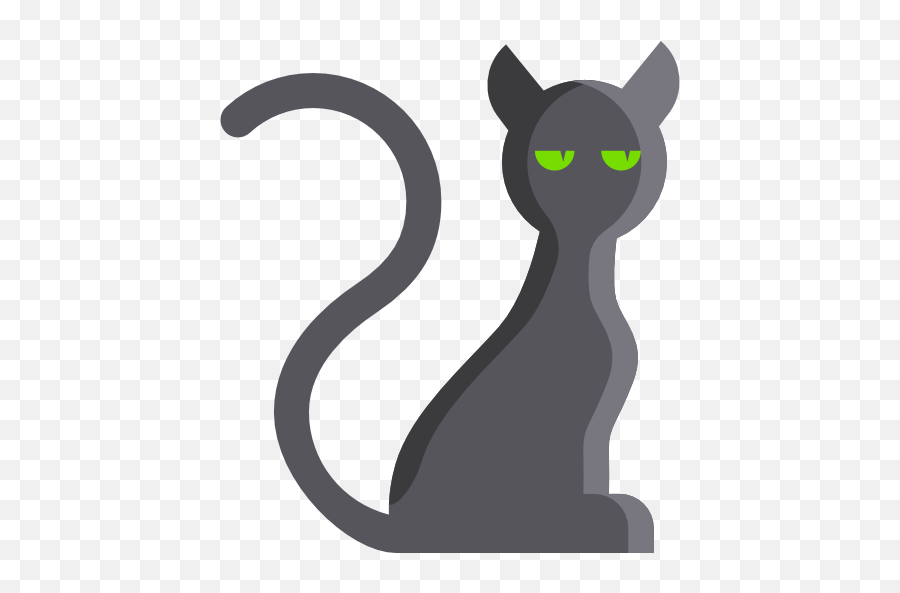 Black Cat Kitten Head For Halloween - 512x512 Black Cat Png,Kitten Transparent