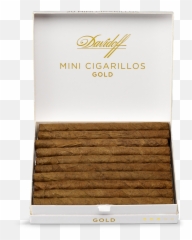 Davidoff Mini Cigarillos Gold - Davidoff Png,Gold Smoke Png