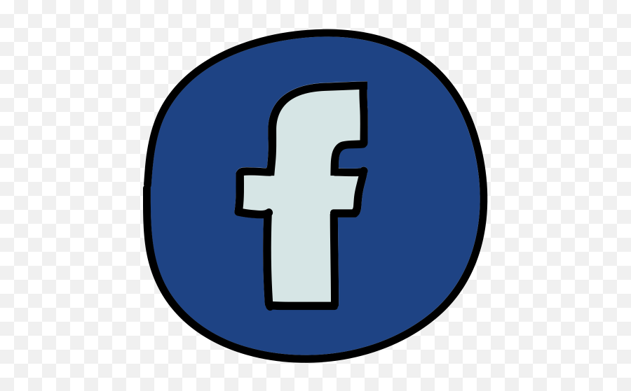 Facebook Logo Icon Of Doodle Style - Available In Svg Png Individual Iconos De Redes Sociales Png,Facebook Logo Font