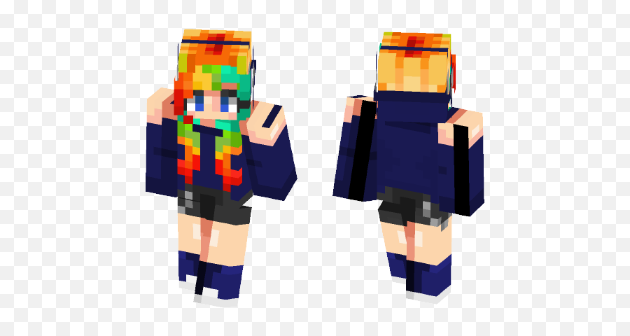 Download Heart Request Minecraft Skin For Free - Moon Girl Minecraft Skins Png,Minecraft Heart Png