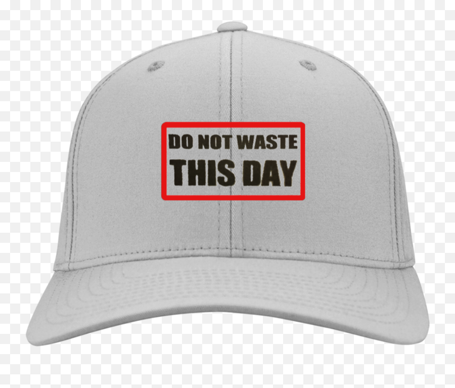 Cap Hat Do Not Waste This Day Logo - Baseball Cap Png,Baseball Transparent Background