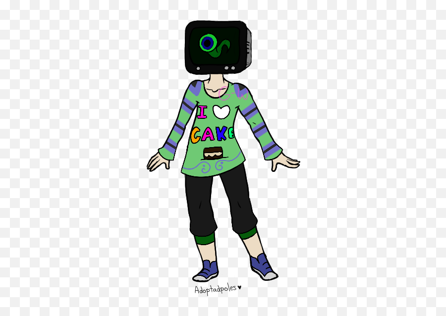 Closed Jacksepticeye Tv Head Offer By Gummi Wolf - Cartoon Fictional Character Png,Wolf Cartoon Png
