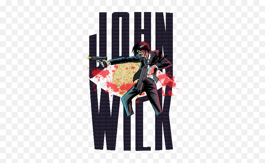 Donu0027t Cross John Wick Baba Yaga T - Shirt Teehuntercom Fictional Character Png,John Wick Transparent