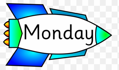 Days Of The Week Monday Drawing - Of The Week Words png