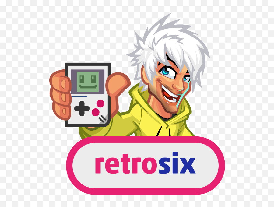 Retro Gaming Logo Sosfactory - Mascot Png,Game Boy Advance Logo