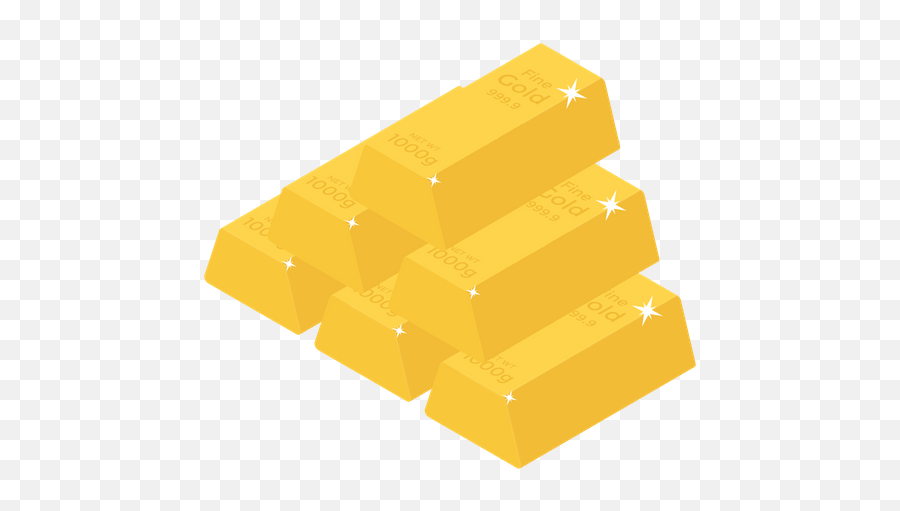 Gold Stack Icon Of Isometric Style - Available In Svg Png Gold Stack,Gold Rectangle Png