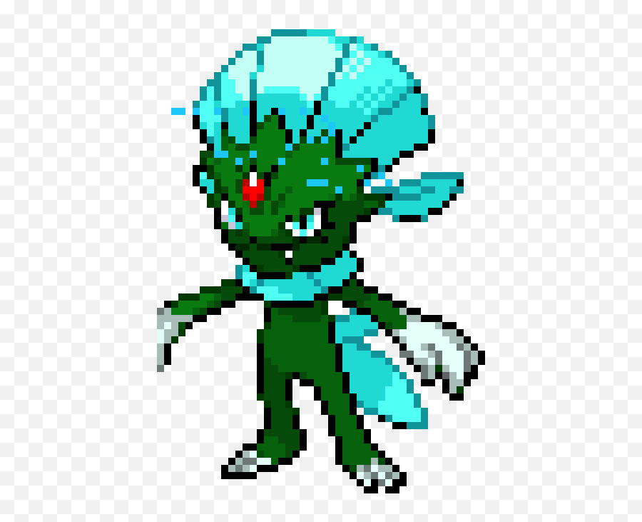 Shiny Weavile Fix Transparent Png Image - Pixel Art,Weavile Png