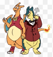 Download Commission - Charizard Gay Png,Typhlosion Png