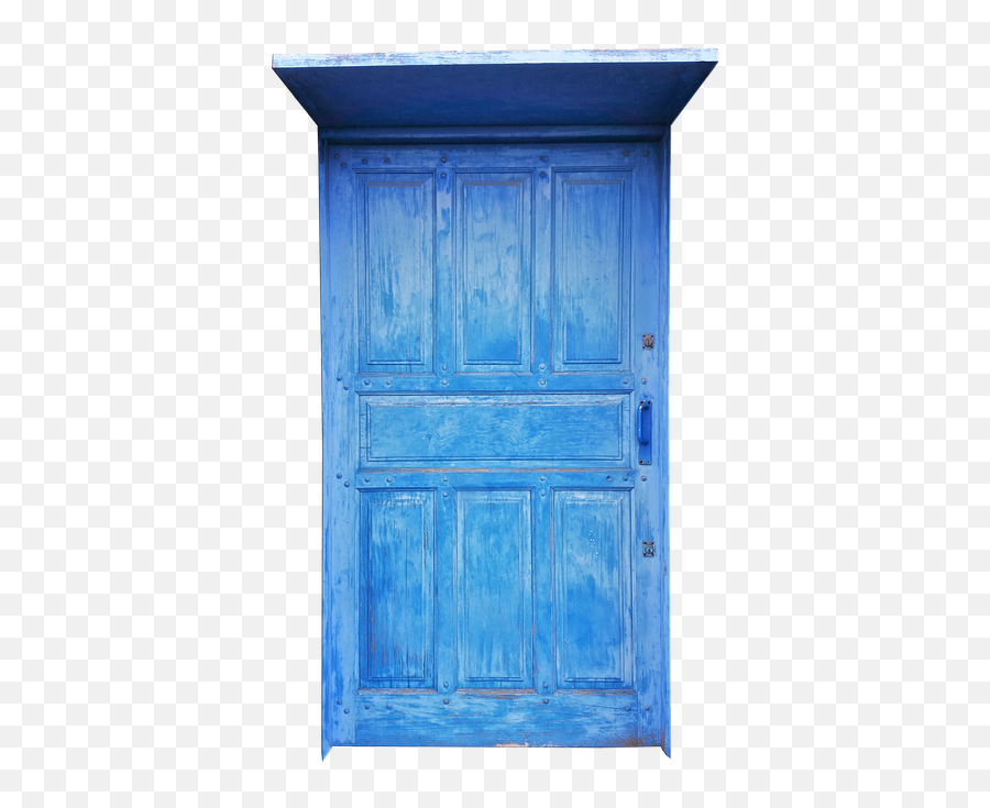 Blue Door Png Transparent Image - Blue Wooden Door Png,Wood Door Png