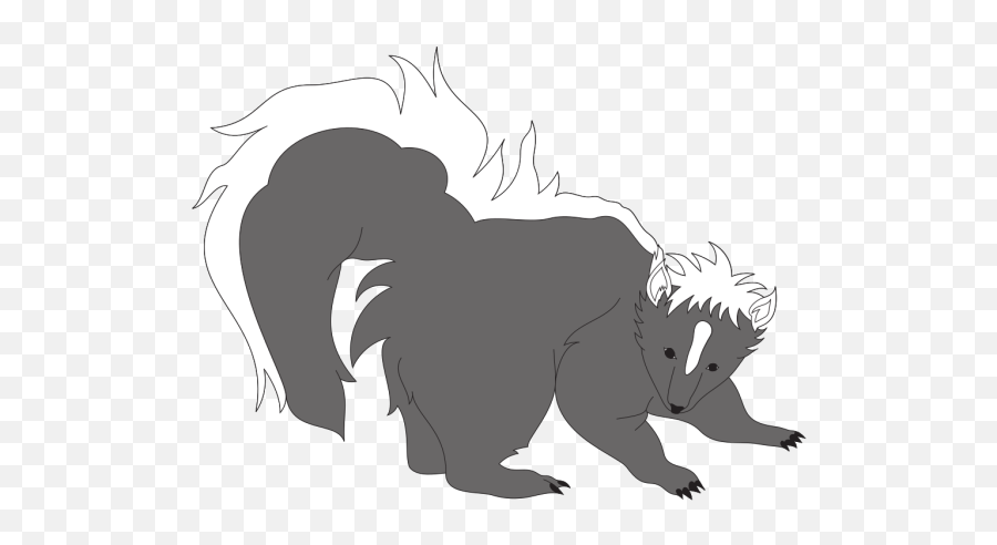 Furry Gray Skunk Png Svg Clip Art For - Fox Squirrel,Furry Icon