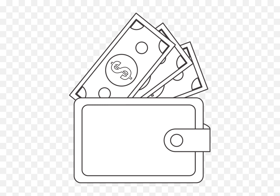 Wallet With - Dot Png,Bills Icon