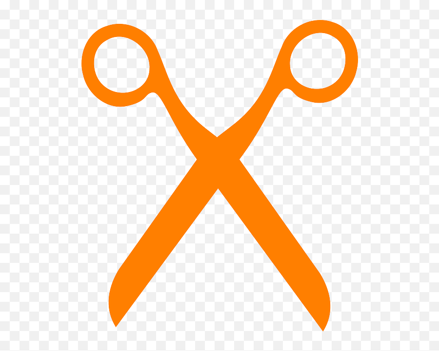 Scissors Orange Cut - Free Vector Graphic On Pixabay Scissors Icon Png,Scissor Png