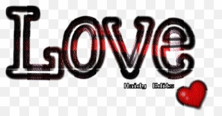 Text Png - In Love