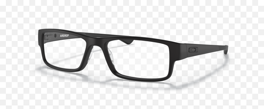 Airdrop Satin Black Eyeglasses Oakley Be - Full Rim Png,Jawbone Icon Accessories